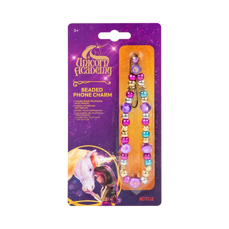 Unicorn Academy Phone Charm (1)