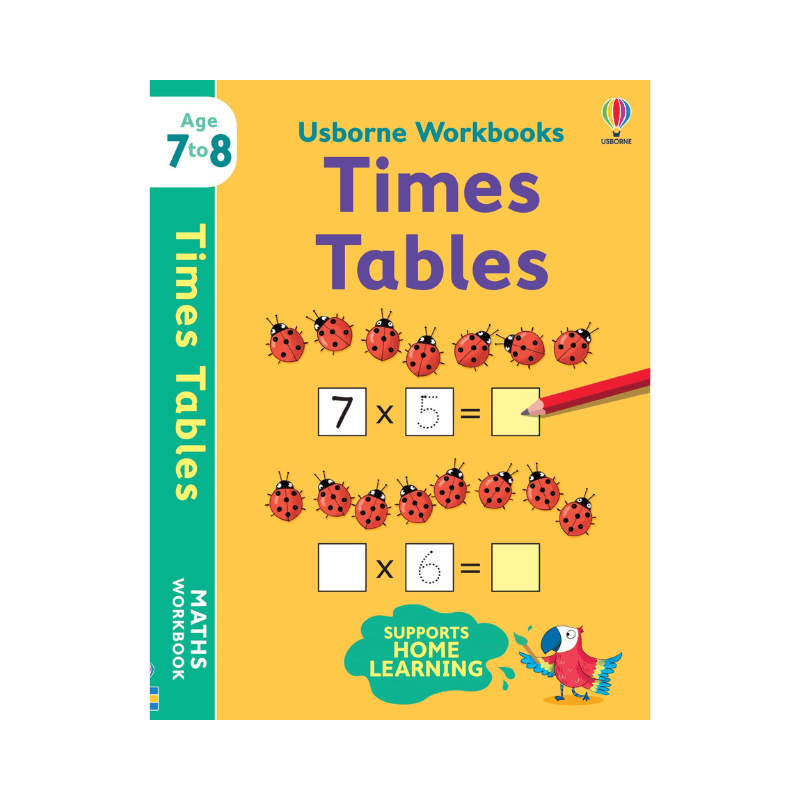 Usborne Workbook's Timestable's 7-8