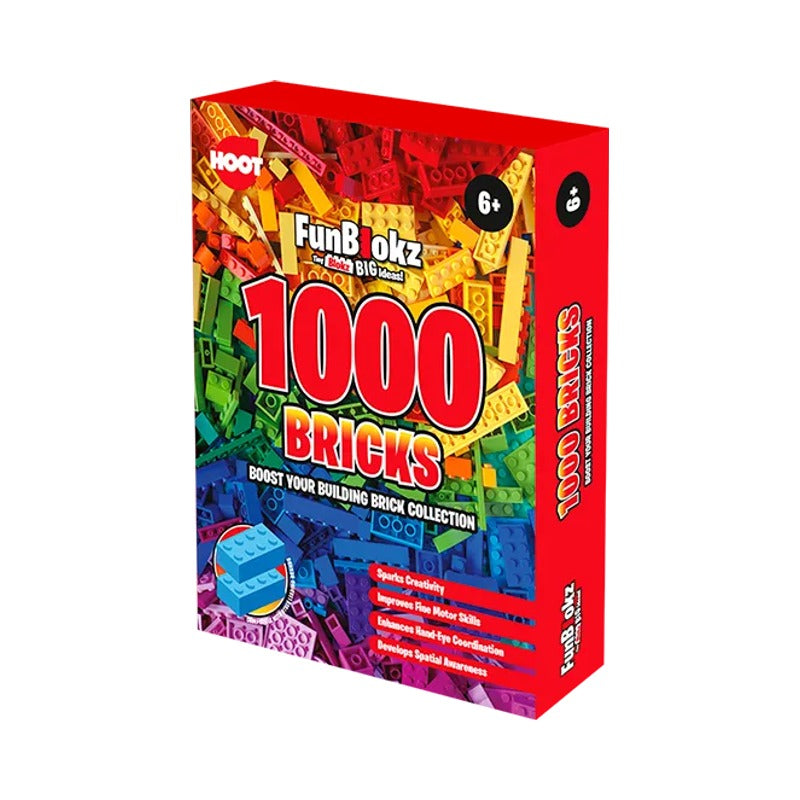 Wholesale 1000 Building Blocks Bricks Set - (Case of 6)
