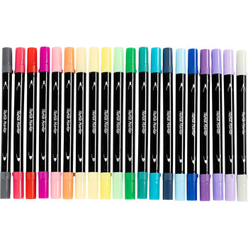 Wholesale 20 Additional Colours Marker Set - 20 Pack - (Case of 12)