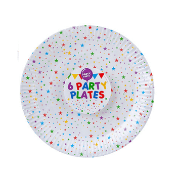 Wholesale 6 Pack Of Birthday Party Plates - CDU of 24