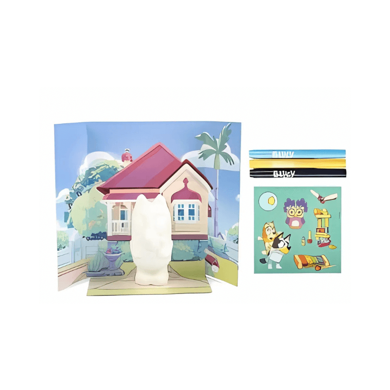Wholesale Bluey Colour Your Own Squish'Em - Bluey - (Case of 5) (1)