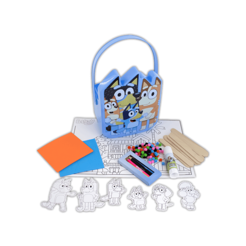 Wholesale Bluey Craft Bucket Activity Set - (Case of 10) (2)