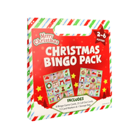 Wholesale Christmas Bingo Board Game - (Case of 12)