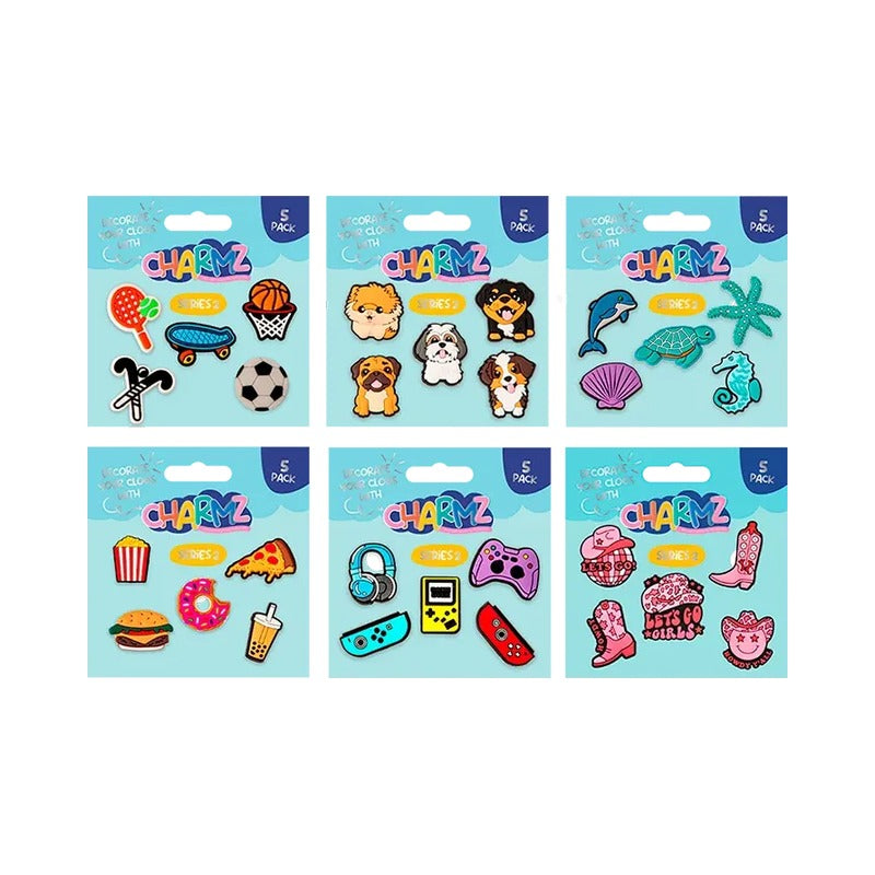 Wholesale Clogs Decorative Charms - Series 2 - (CDU of 48)