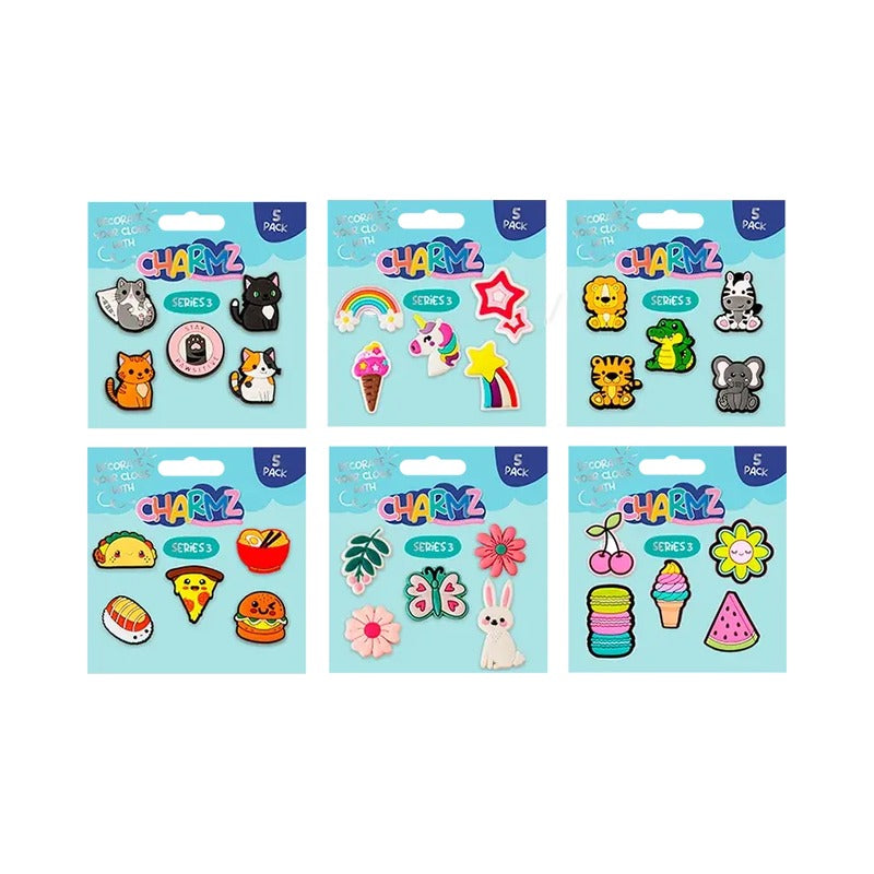Wholesale Clogs Decorative Charms - Series 3 - (CDU of 48)