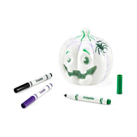 Wholesale Crayola Recolourable Light Up Pumpkin with 3 Markers - (Case of 8) (3)