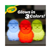 Wholesale Crayola Recolourable Light Up Santa with 3 Markers - (Case of 8) (6)