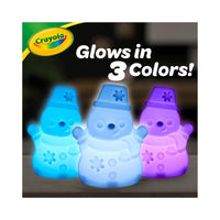 Wholesale Crayola Recolourable Light Up Snowman with 3 Markers - (Case of 8) (1)