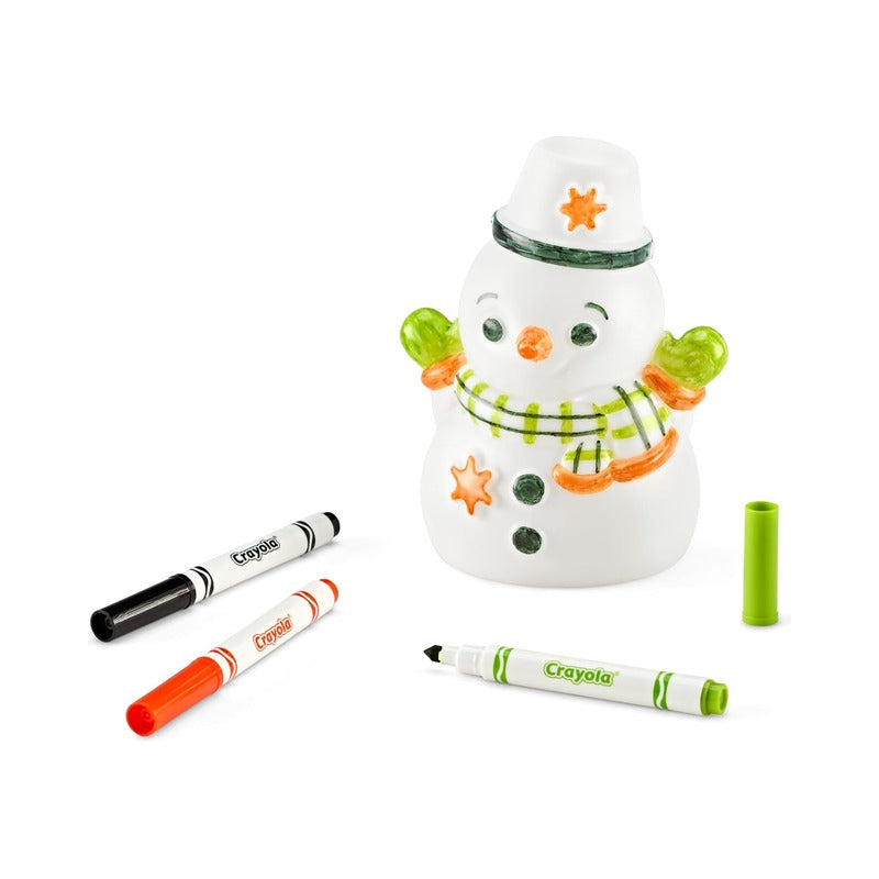 Wholesale Crayola Recolourable Light Up Snowman with 3 Markers - (Case of 8) (3)