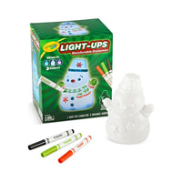 Wholesale Crayola Recolourable Light Up Snowman with 3 Markers - (Case of 8)