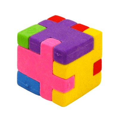 Wholesale Cube Eraser - CDU of 24