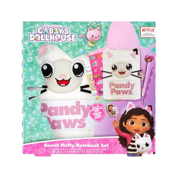 Wholesale Gabby's Dollhouse Secret Fluffy Notebook Set - Case of 12