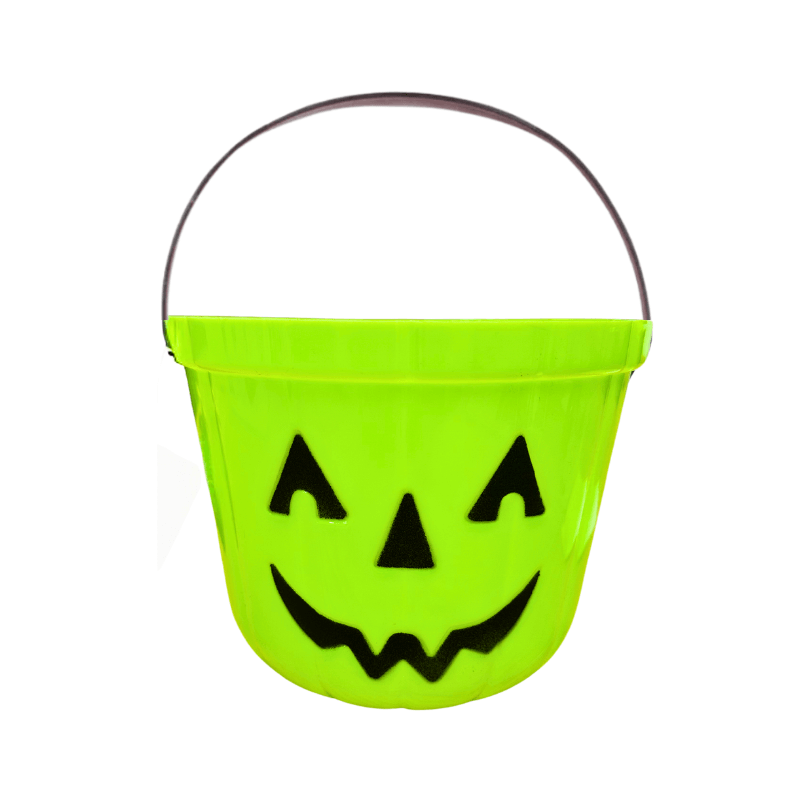 Wholesale Green Halloween Pumpkin Bucket - (Case of 24)