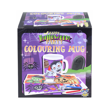 Wholesale Halloween Colouring Mug - (Case of 48)