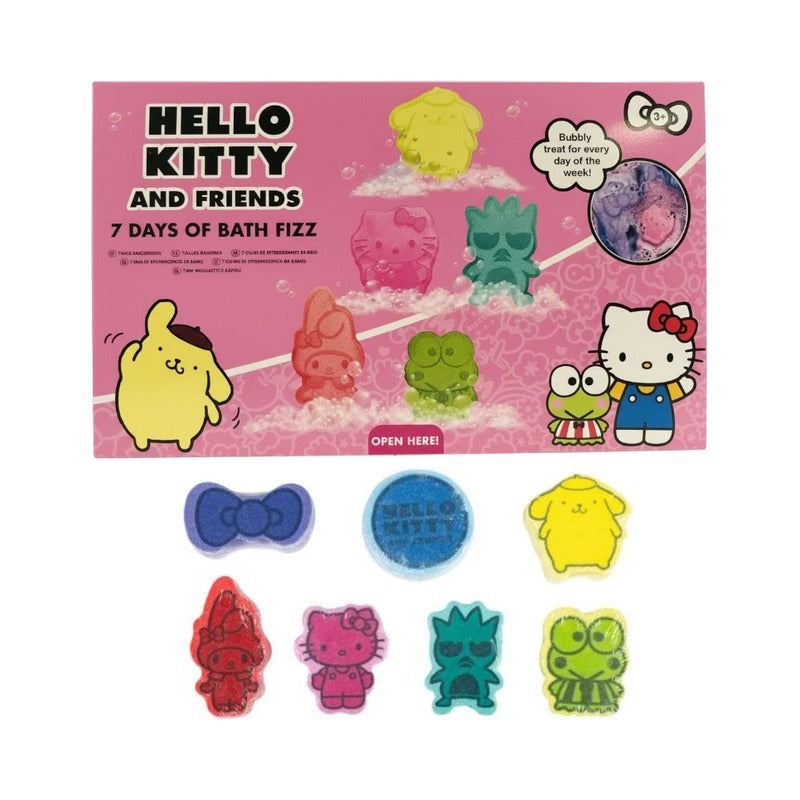Wholesale Hello Kitty 7 Day Bath Fizzer - (Case of 12) (1)