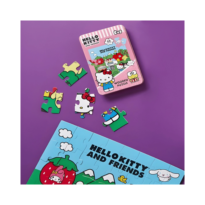 Wholesale Hello Kitty Puzzle Tin - 48 Pieces - (CDU of 10) (1)