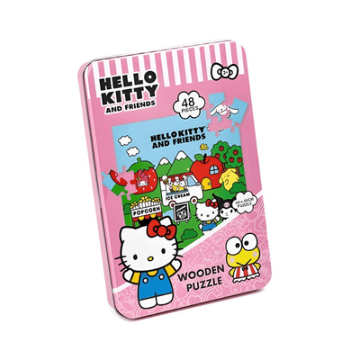 Wholesale Hello Kitty Puzzle Tin - 48 Pieces - (CDU of 10)