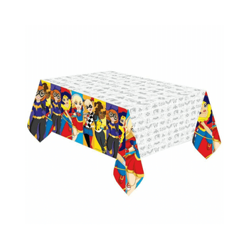 Wholesale Large DC Super Hero Girls Party Tablecloth - (Case of 12)