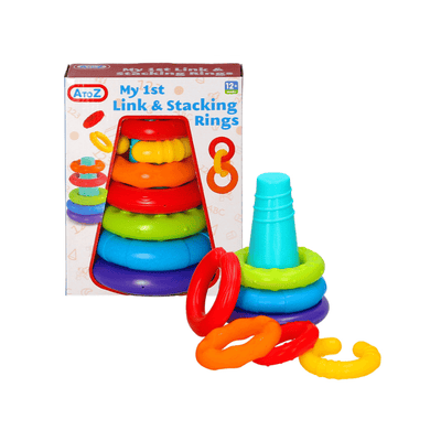 Wholesale Link And Stacker Baby Toy - Case of 12