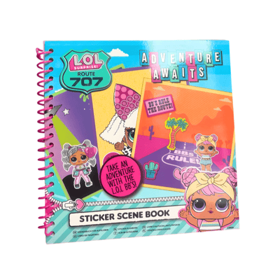Wholesale LOL Surprise! Sticker Scene Book - CDU of 24