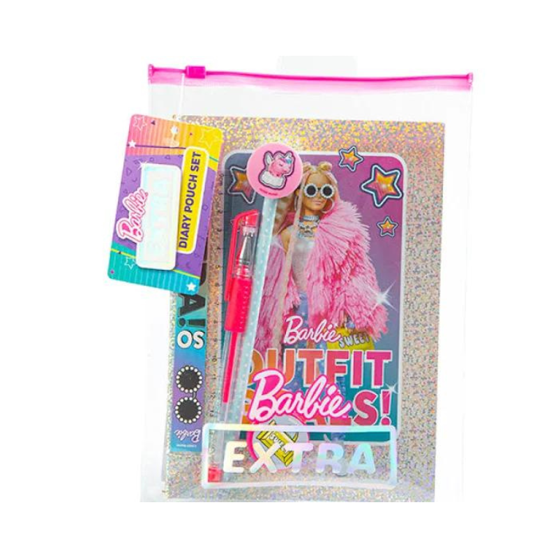 Wholesale Mattel Barbie Extra Diary Pouch Set - (Case of 24) (1)