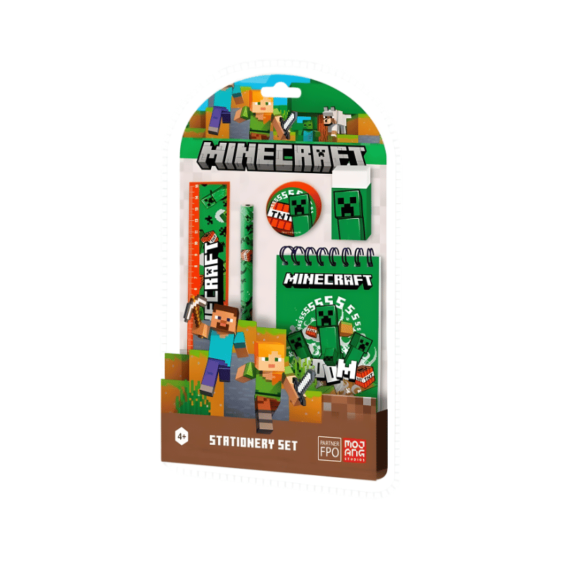 Wholesale Minecraft - Stationery Set 5-Pack - 48 (SALE OR RETURN 24/05/26) - (Case of 6)