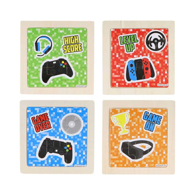 Wholesale Mini Gamer Wooden Jigsaw Puzzle - (CDU of 48)