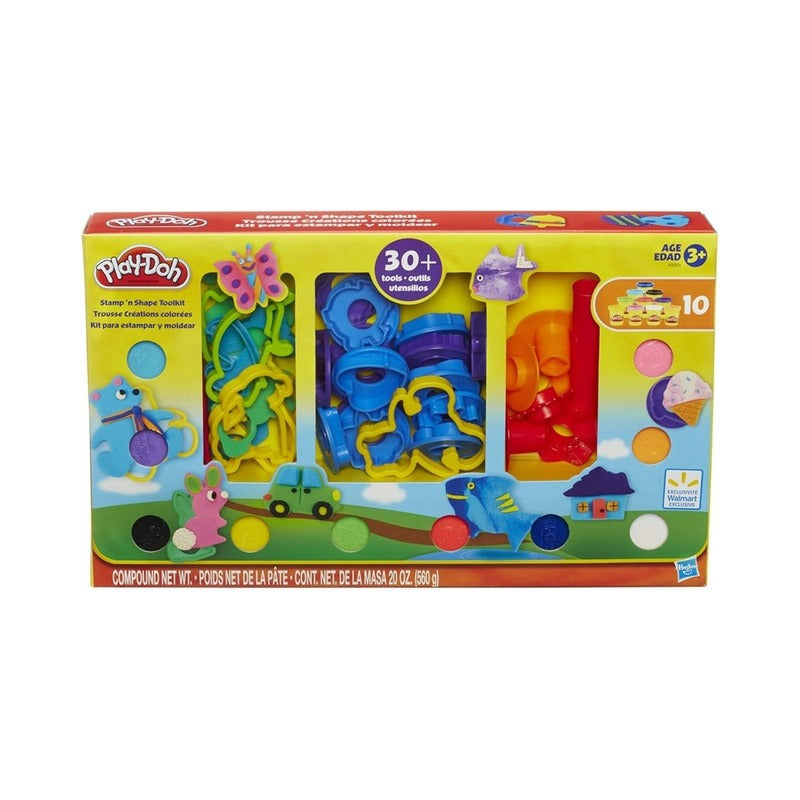 Wholesale Play-Doh Stamp and Shape Toolkit - (Case of 4)