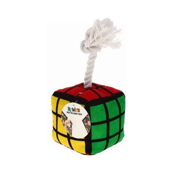 Wholesale Rubik's Cube 4 Inch Pet Toy - (Case of 6)