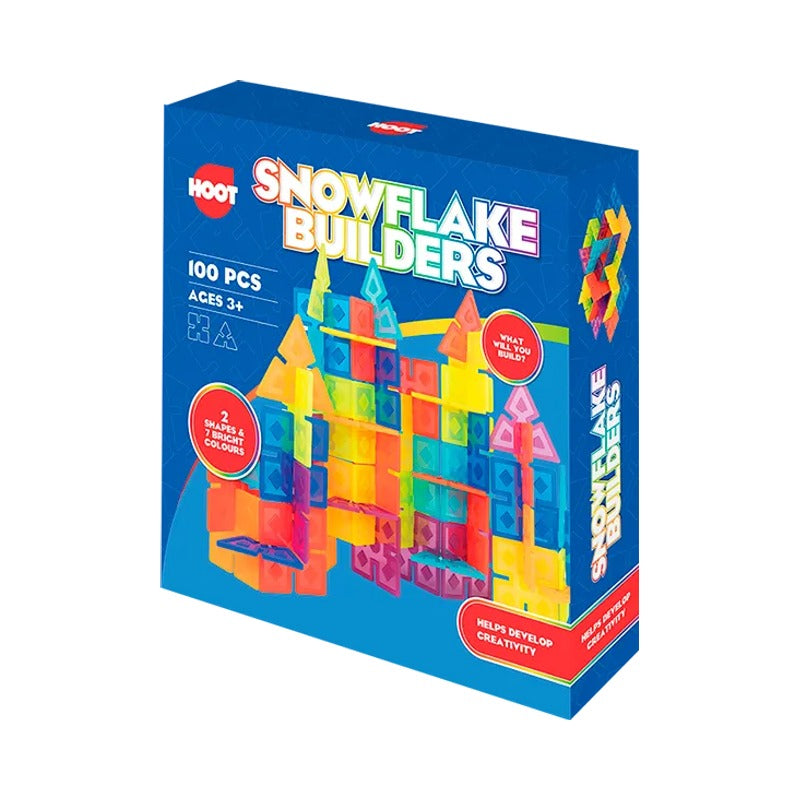 Wholesale Snowflake Builders Building Blocks Set - 100 Pieces - (Case of 6)