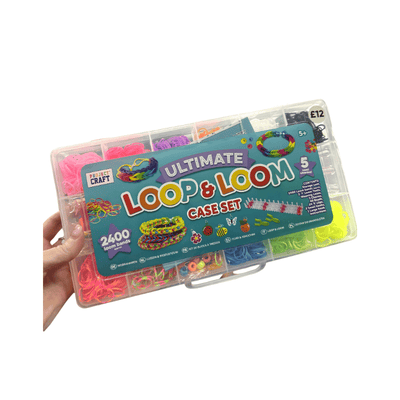 Wholesale Ultimate Loom Bands Loop & Loom Case Set - Case of 12