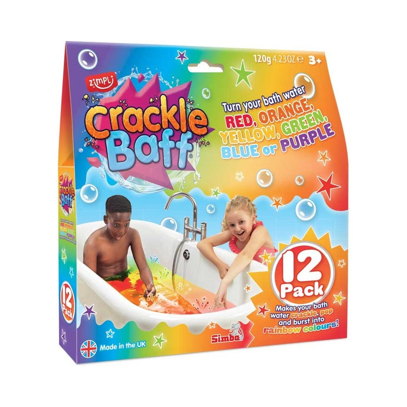Wholesale Zimpli Kids Crackle Baff Rainbow 120g - (Case of 9)