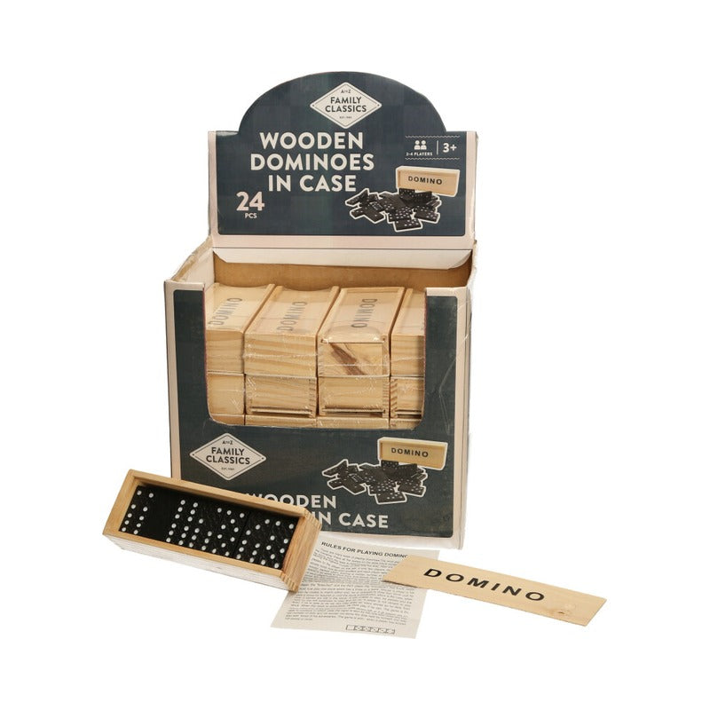 Wooden Traditional Dominoes (1)