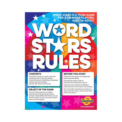 Word Stars Board Game (3)